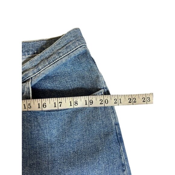 Riders Women's Straight Leg Blue Jeans - Picture 4 of 7